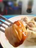 Siu mai casero con salsa hoisin 👍🇵🇪