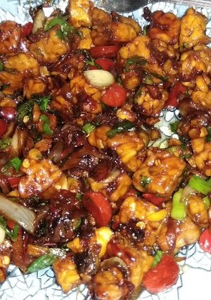 Foto resep Oseng-oseng Tempe ft Sosis Pedas Manis