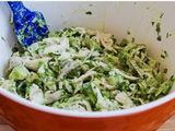 Ensalada de pollo con aguacate #healthy #rápido