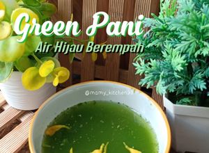 Gambar Green Pani (Air Hijau Berempah Pani Puri)
