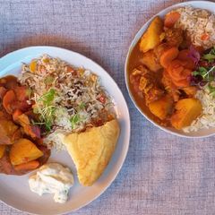 A picture of Vegetable rice.