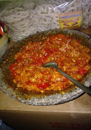 Foto resep Sambel Mantul Pecel Lele