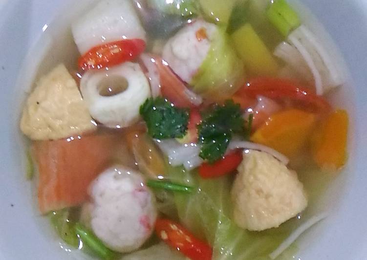 Sayur sop suki