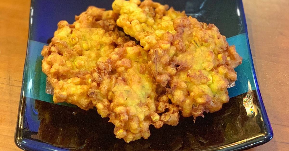 Indonesian deep fried corn fritters Recipe by Santy Coy Cookpad