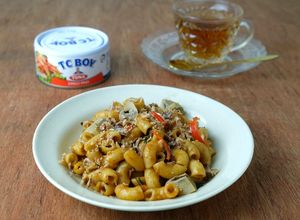 Gambar Makaroni Goreng Tuna