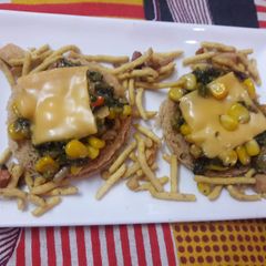 A picture of Corn Cheese Slice Sandwitch.