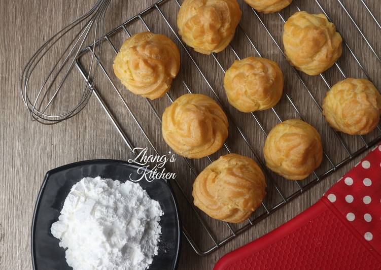 Kue Soes (Choux Pastry / Cream Puff)