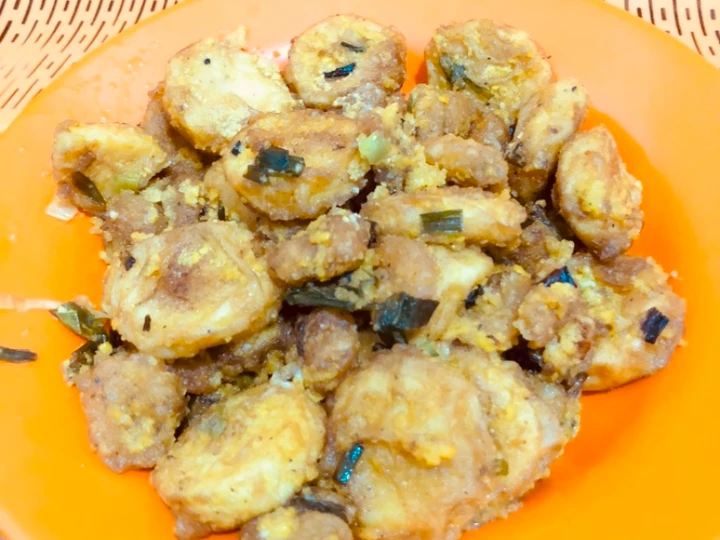 Langkah Mudah untuk Menyiapkan Resep Tahu Tofu Saus Telur Asin (Instan) yang Menggugah Selera Anti Ribet, Lezat