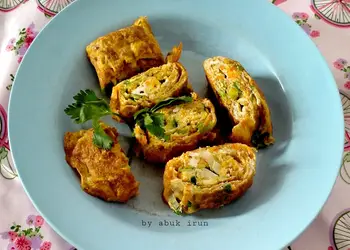 Resep Populer Rolled Omelete Enak Sederhana