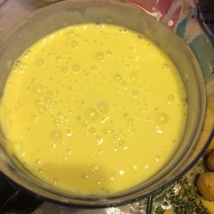 A picture of Mango lassi.