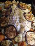 Merluza al horno, sencillita