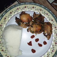 A picture of Kuku wet fry recipe.