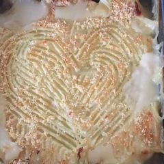 A picture of Leeky Fish Pie.