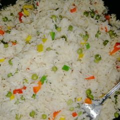 A picture of Fried vegetable Rice.