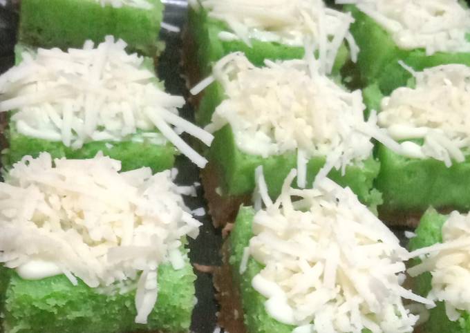 💚🍫 Bolu Kukus Pandan Coklat 💚🍫