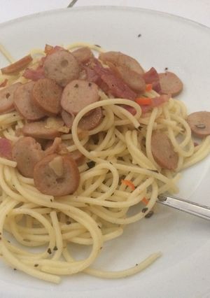 Foto resep Spaghetti aglio olio