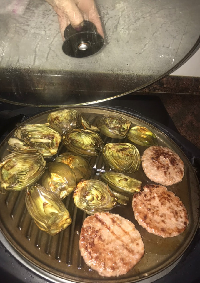 Una foto de Asado de verduras y carne
