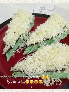 Foto resep @ Bolu Pandan KETO Fendly..@
