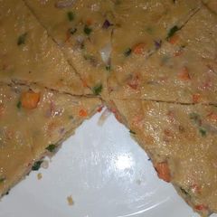 Pizza omelette A picture of Pizza omelette.
