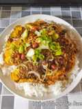 Tahu Telor Petis Bumbu Kacang