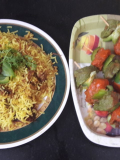 A picture of Biryani contest ramzan spcl.. Less Oil Mutton biryani.