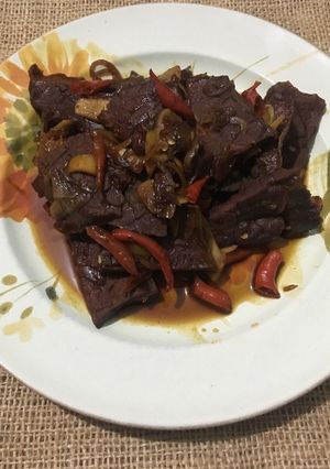 Foto resep Paru kecap pedas 🌶