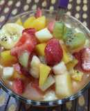 Ensalada de frutas 🍓🍏🍑🥝🍐🍊