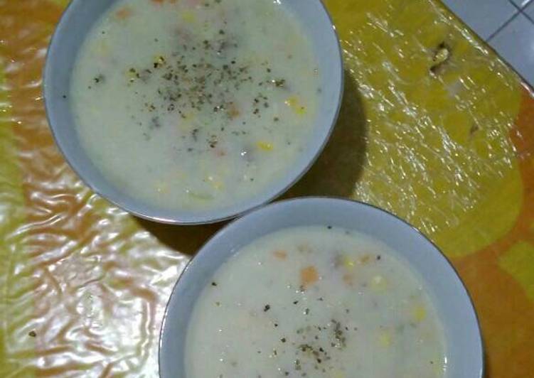 Resep Cream Soup Ala Kfc Yang Lezat