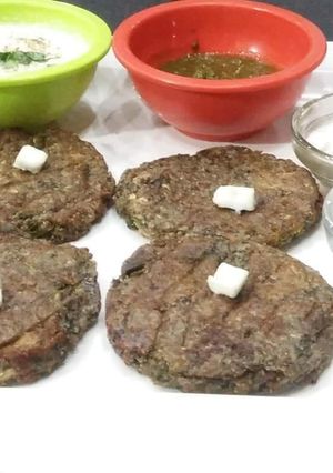 A picture of Buckwheat Lauki Paneer Pancake.