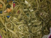 Gambar spageti pesto