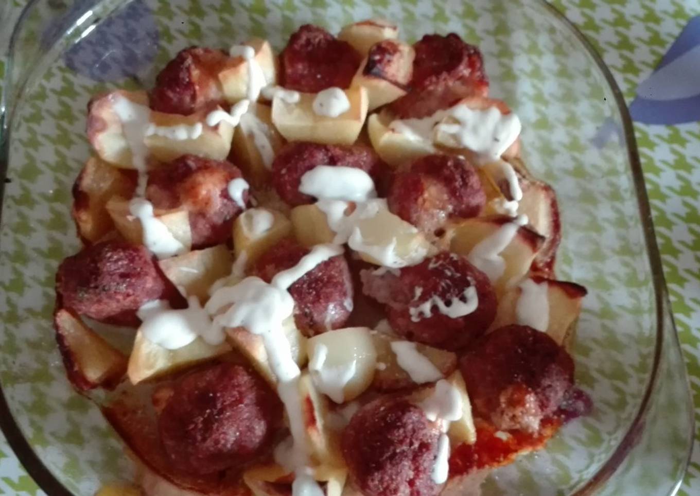 Albóndigas con queso