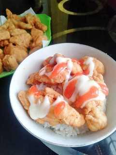Foto resep Ayam goreng tepung saus mayonaise