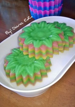 Foto resep Kue Lapis Pelangi