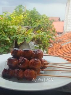 Foto resep Sate Bakso Tahu Bakar
