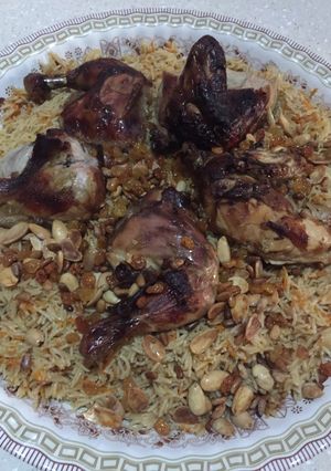صورة لوصفة الارز البخاري