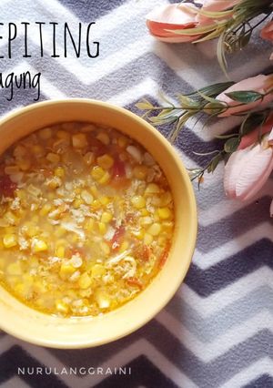 Foto resep Sup Kepiting Jagung