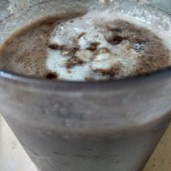 A picture of Choco banana shake.