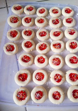 Foto resep Cookies maizena teflon ekonomis