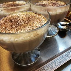 Chocolate custard A picture of Chocolate custard.
