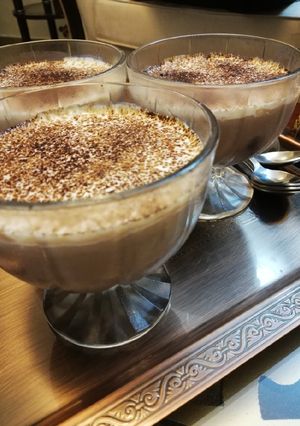 A picture of Chocolate custard.