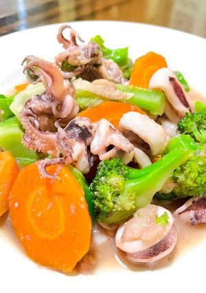 Foto resep Capcay seafood