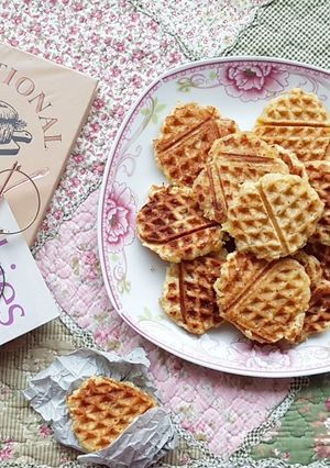 Foto resep Waffle Godok Pisang Kelapa Minang