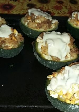 Una foto de Zapallitos Rellenos