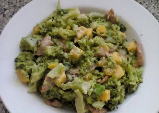 How to Make Super Quick Homemade Broccoli Salad - Quick and Easy Meals