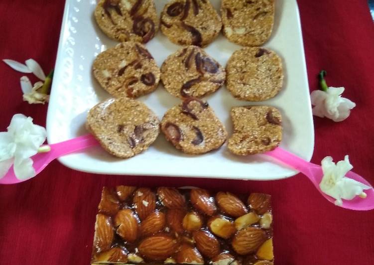 Recipe of Ultimate Dates &amp; Rajgira chikki