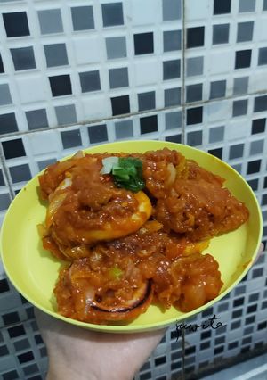 Foto resep Cumi Goreng Tepung Asam Manis🦑