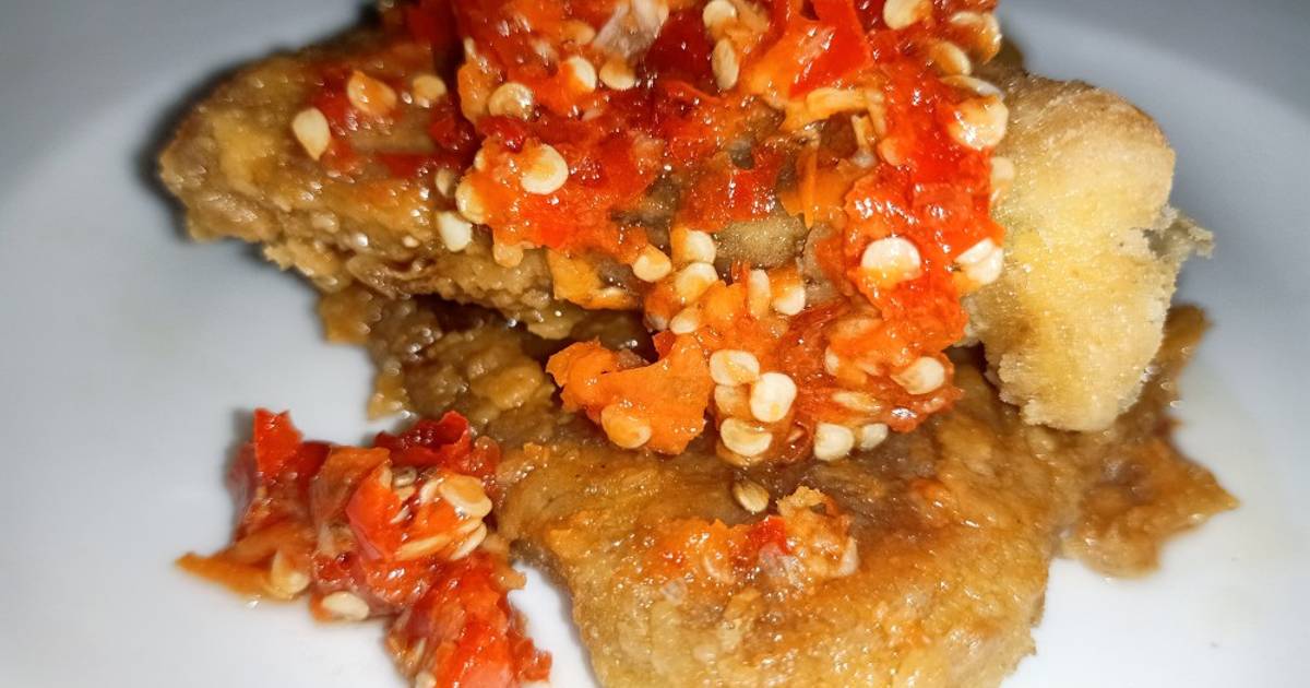 Resep Telor Geprek Crispy Oleh Ziokitchen Cookpad