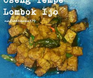 Resep mudah OSENG TEMPE LOMBOK IJO #Week4 Mantul Banget