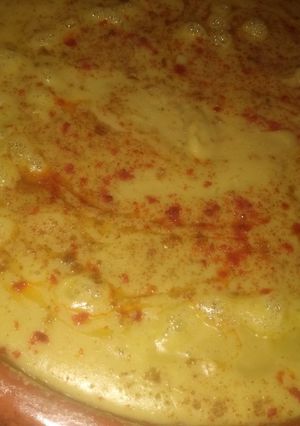 صورة لوصفة بيصارة بالفول المجفف و الجلبانة 😋