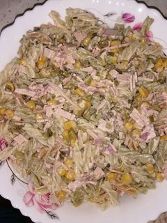 عکسی از دستور سالاد ماکارانی